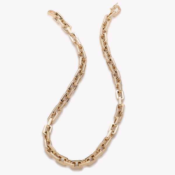 Supra Link Necklace Gold– EDDIE BORGO