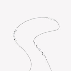 NAVETTE FIVE STATION NECKLACE