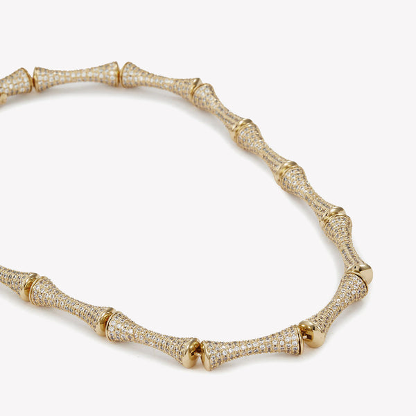 PAVÉ Bambù NECKLACE