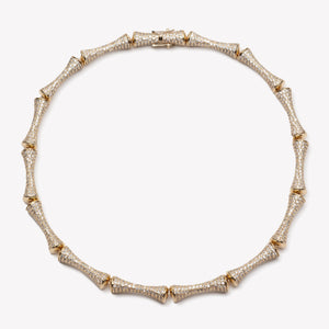 PAVÉ Bambù NECKLACE