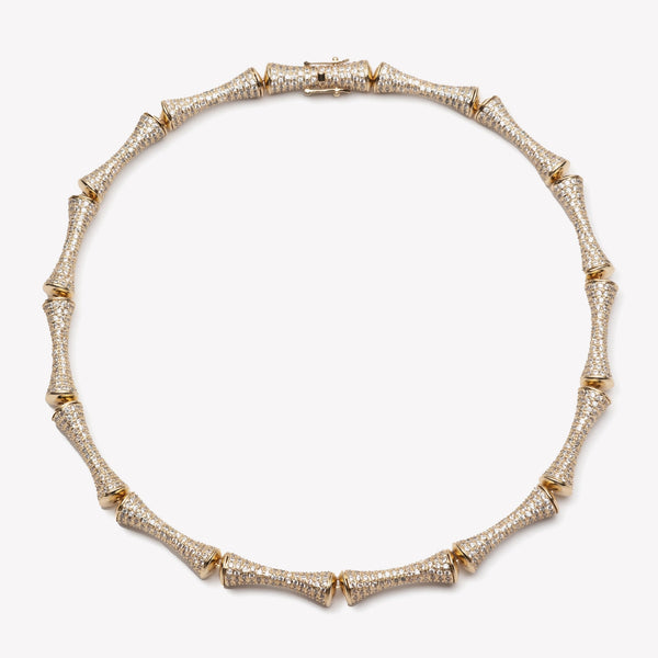PAVÉ Bambù NECKLACE