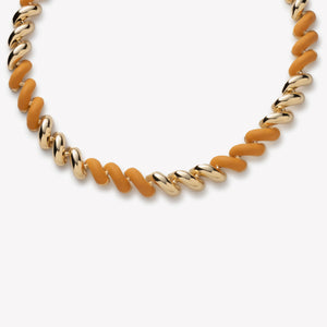 CLOISONNÉ TORSADE NECKLACE