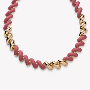 CLOISONNÉ TORSADE NECKLACE