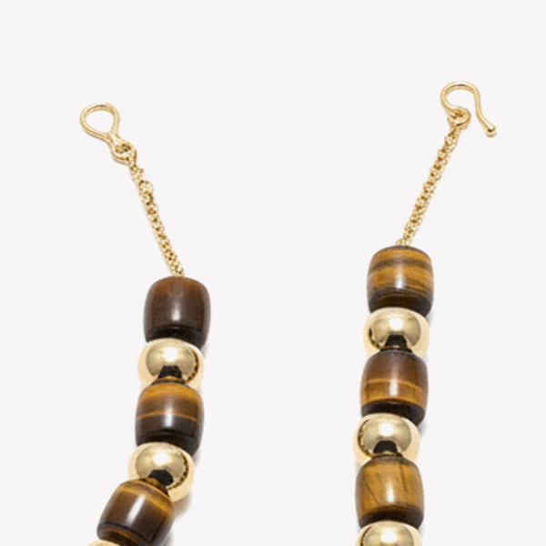 MARCY NECKLACE - TIGER EYE