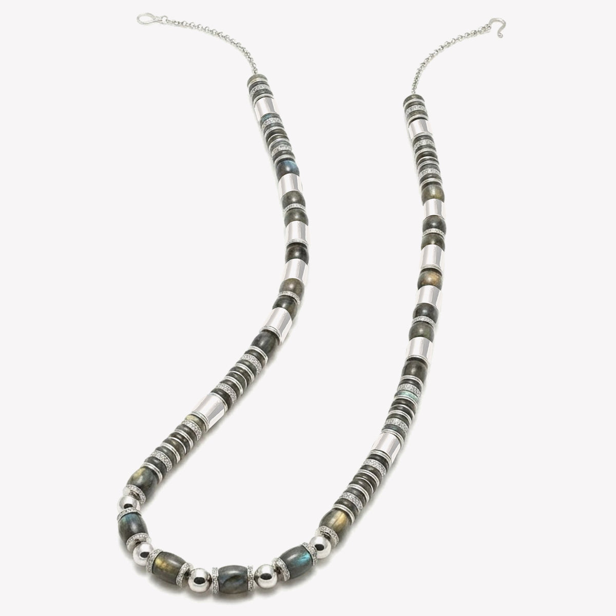 PATCH NECKLACE - LABRADORITE