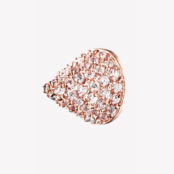 PAVÉ CONE STUD EARRINGS