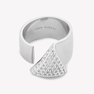 PAVÉ FOLDED RING