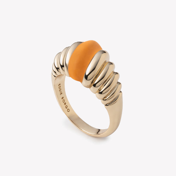 TORSADE BOMBAY RING | TWO TONE