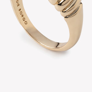 CLOISONNÉ TORSADE BOMBAY RING