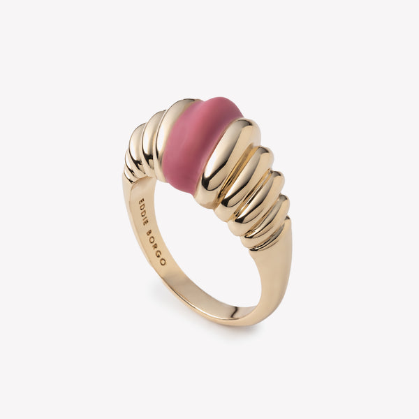 TORSADE BOMBAY RING | TWO TONE