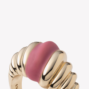 CLOISONNÉ TORSADE BOMBAY RING