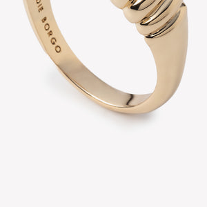 CLOISONNÉ TORSADE BOMBAY RING