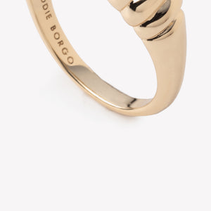 TORSADE BOMBAY RING | TWO TONE