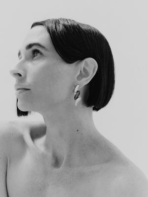 CLOISONNÉ TORSADE DROP EARRINGS