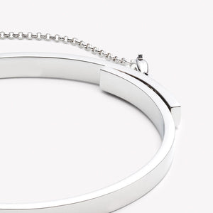 THIN SAFETY CHAIN BRACELET