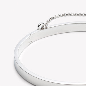 THIN SAFETY CHAIN BRACELET