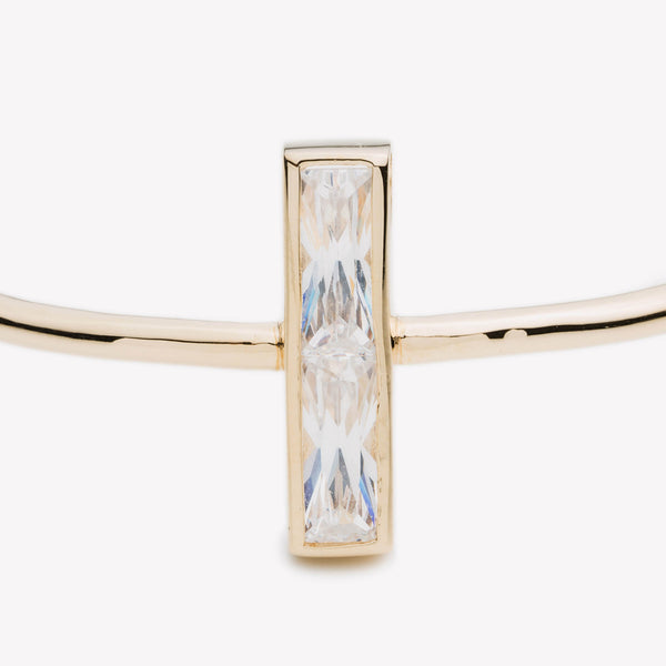 BAGUETTE CROSSBAR CUFF