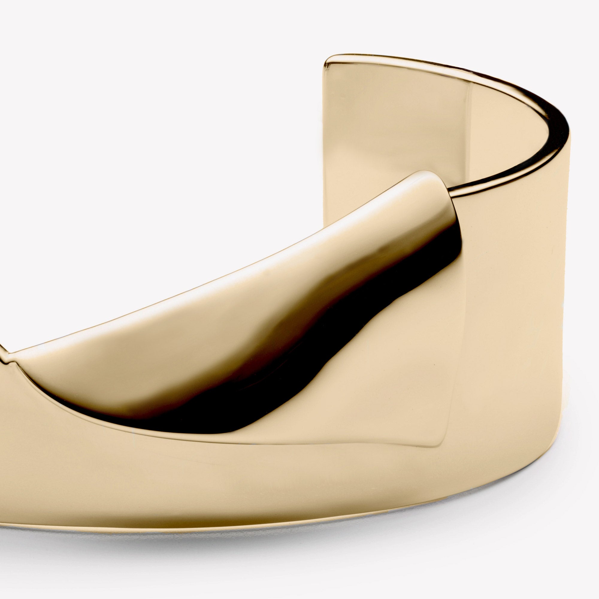 FOLDED CUFF - GOLD– EDDIE BORGO