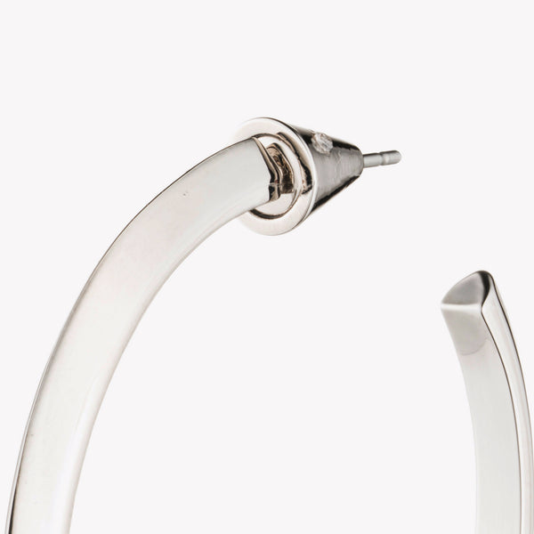 PEAKED HOOP EARRINGS  |  1.5"