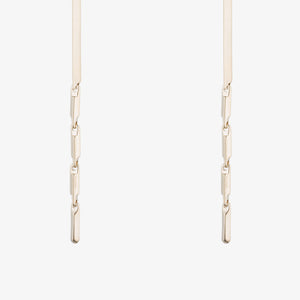 GLINT LINEAR DROP EARRINGS