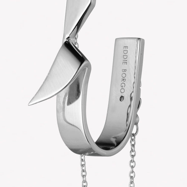 FOLDED HOOP EARRINGS