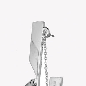 FOLDED HOOP EARRINGS