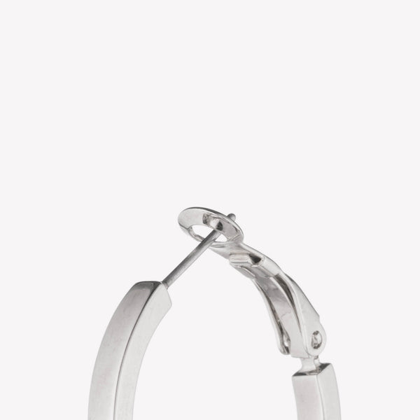 CUBE HOOP EARRINGS  |  1"