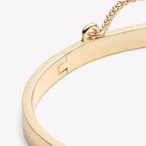 THIN SAFETY CHAIN BRACELET