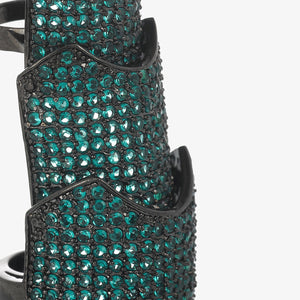 PAVÉ HINGED PLATE RING