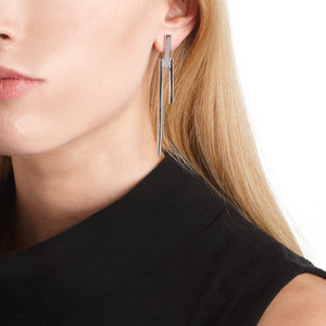 PEAKED MOBILE EARRINGS