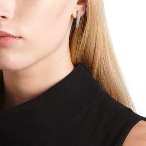 PAVÉ SPIKE STUD EARRINGS