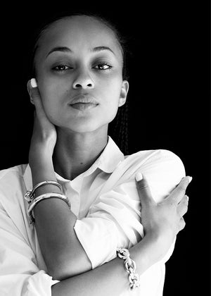 BANDED BANGLE BRACELET