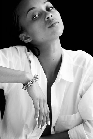 PAVÉ LINK CHAIN BRACELET