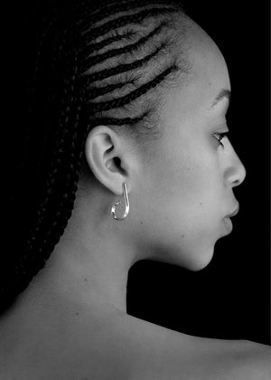 RIPPLE STUD EARRINGS