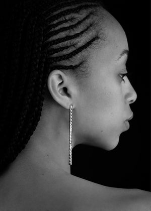 PYRAMID DROP EARRINGS