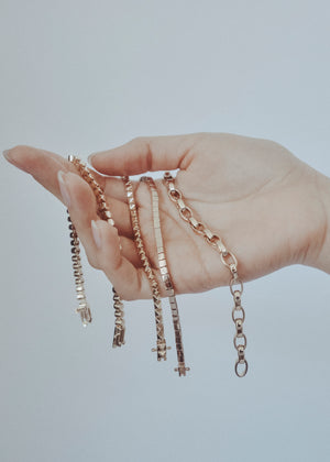 CYLINDER TENNIS BRACELET