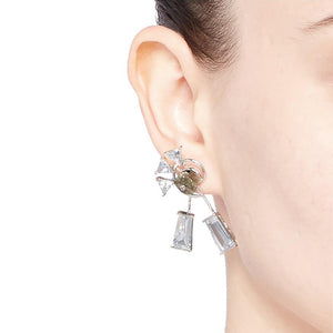 APOLLO STUD EARRINGS - PYRITE