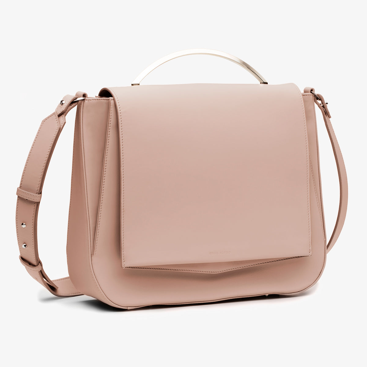 Pepper Saddle Handbag - Blush– EDDIE BORGO