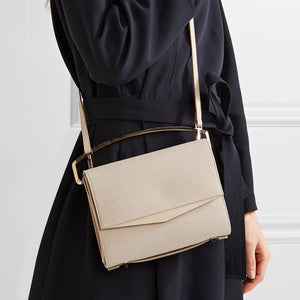 BOYD SMALL CLUTCH - BELGIAN LINEN