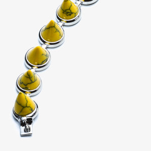 CONE BRACELET - YELLOW TURQUOISE