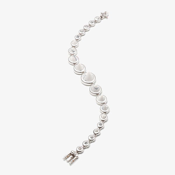 GRADUATED CONE BRACELET - HOWLITE