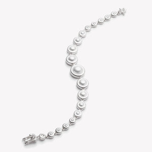 GRADUATED PEARL BRACELET
