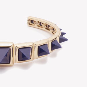 GRADUATED PYRAMID CUFF - LAPIS LAZULI