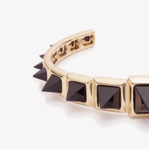 GRADUATED PYRAMID CUFF - ONYX