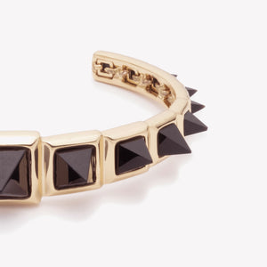 GRADUATED PYRAMID CUFF - ONYX