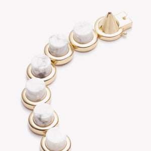 CYLINDER BRACELET - HOWLITE