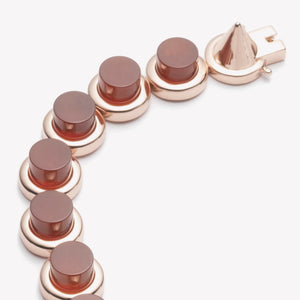 CYLINDER BRACELET - CARNELIAN