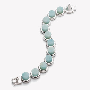 CYLINDER BRACELET - AMAZONITE