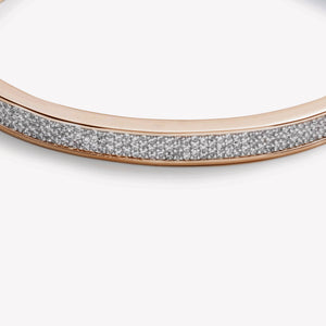 PAVÉ THIN SAFETY CHAIN BRACELET