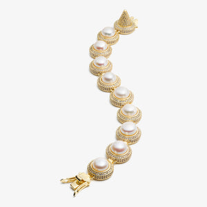 PAVÉ PEARL BRACELET